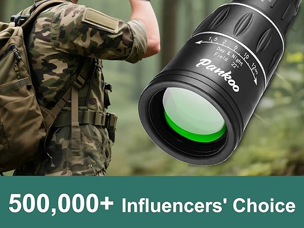 m.niko.˖* 0527 Amazon.com : High Powered 16X52 Monocular Telescope for