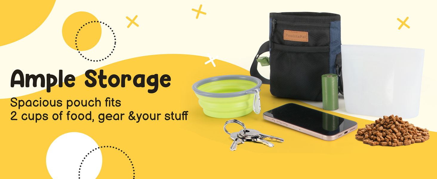 dog treat pouch pet training pouches snackpack portable storage outdoor outside reward food bait