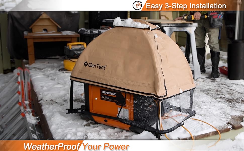 GenTent Generator Running Cover Inverter Kit (Extreme