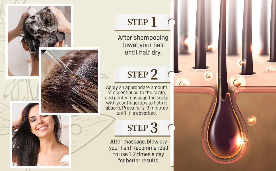  natural hair growth oil