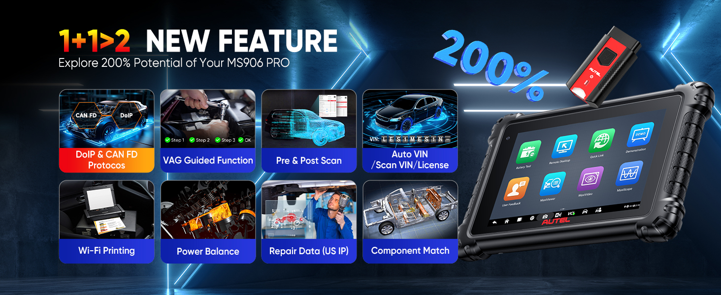 power balance repair data component test