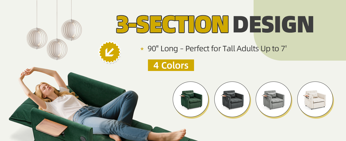 Convertible Chair Bed