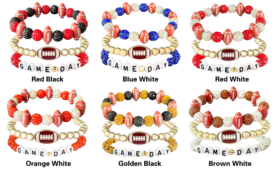 Game Day Bracelet Team Colors