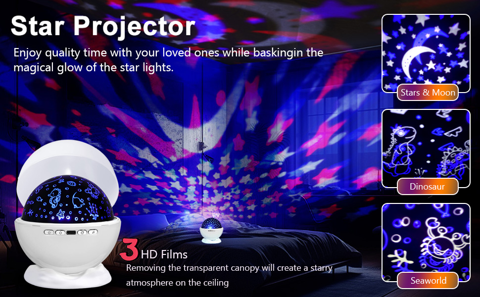 cool gadgets night lights for kids room