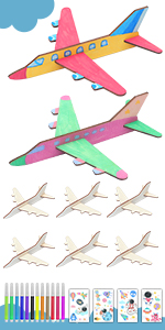 Wooden Airplane Craft