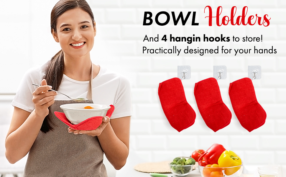 Hot Bowl Holders Microwave Safe Microwave Bowl Holders