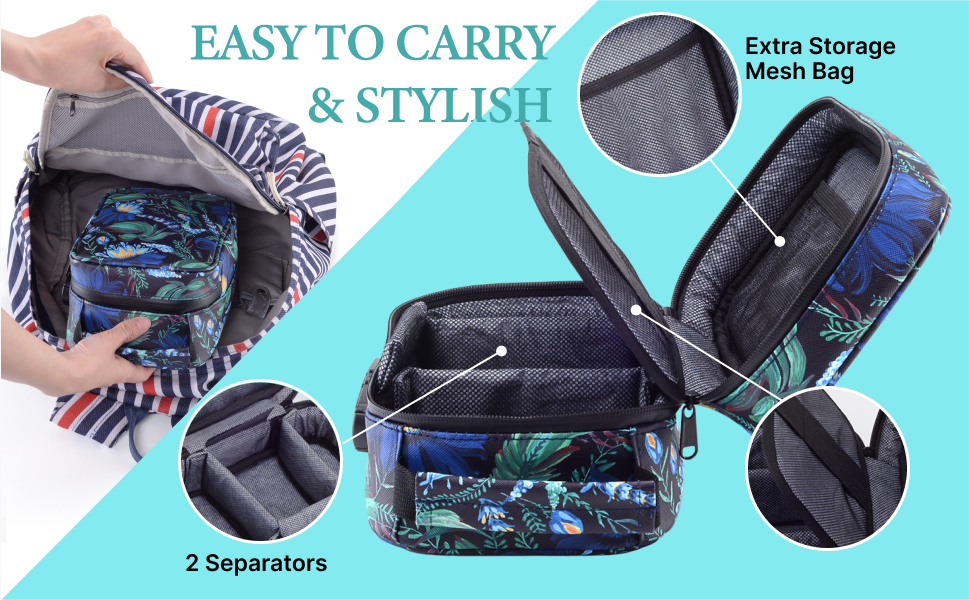 LAYAONE Smell Proof Bag Smell Proof Stash Box with