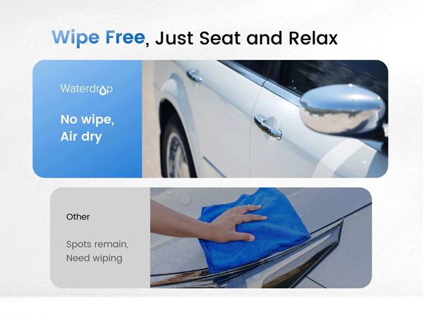 メンテナンス SPOTLESS CAR WASH SYSTEM Waterdrop Spotless Car Wash System | Spot-Free Shine