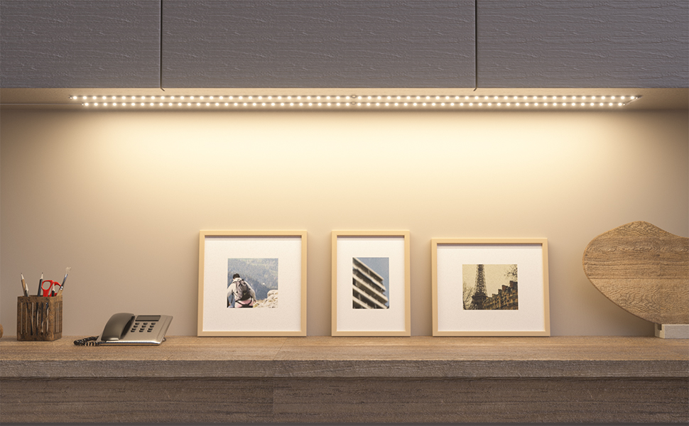 WOBANE Under Lighting Kit,Flexible 4 * 50cm LED Strip Lights