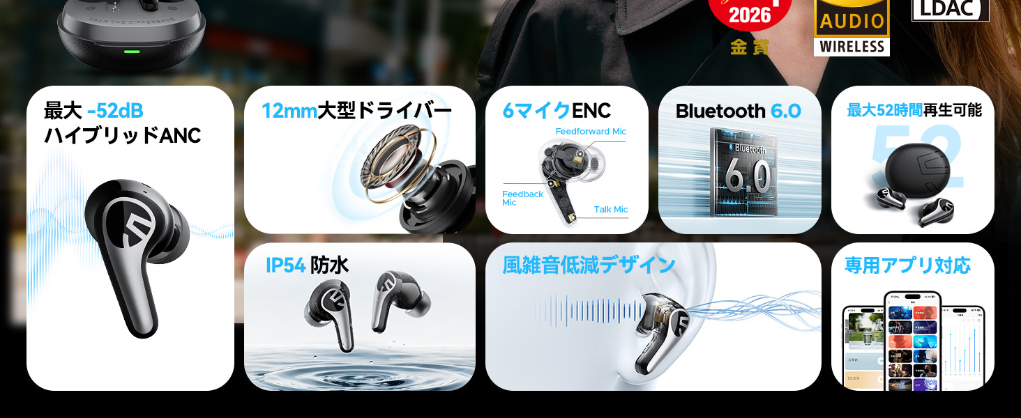 SOUNDPEATS C30 sale point