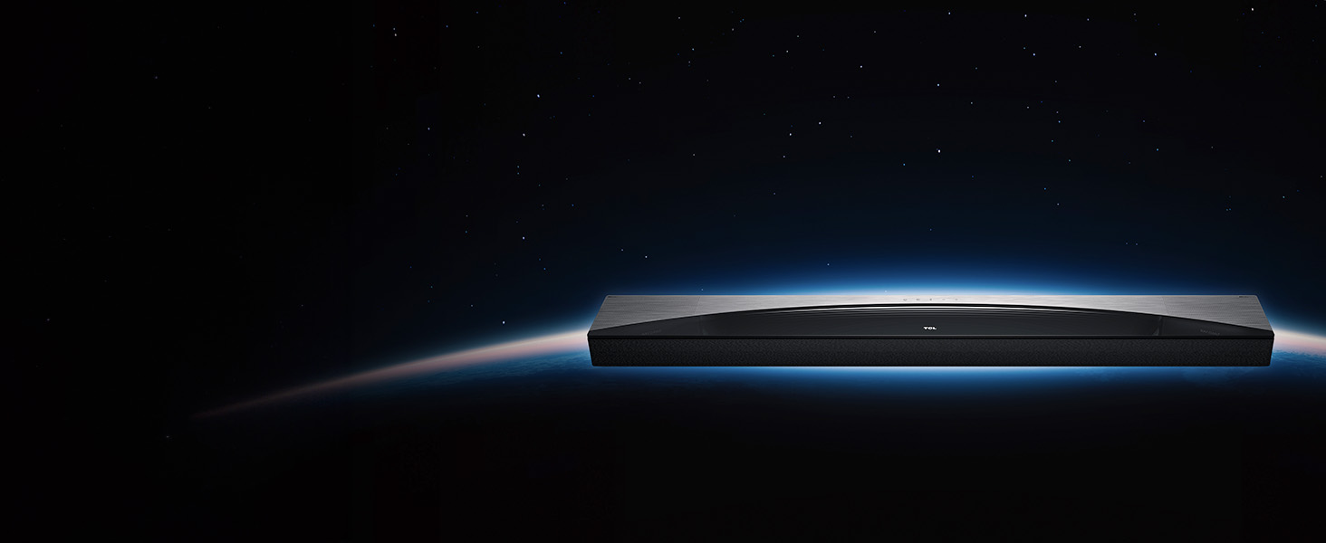 Sound Bar with Up-Firing Speakers 