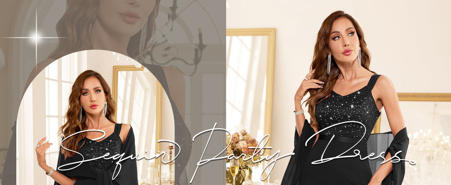 ELEGANT TWO PIECE FORMAL DRESS
