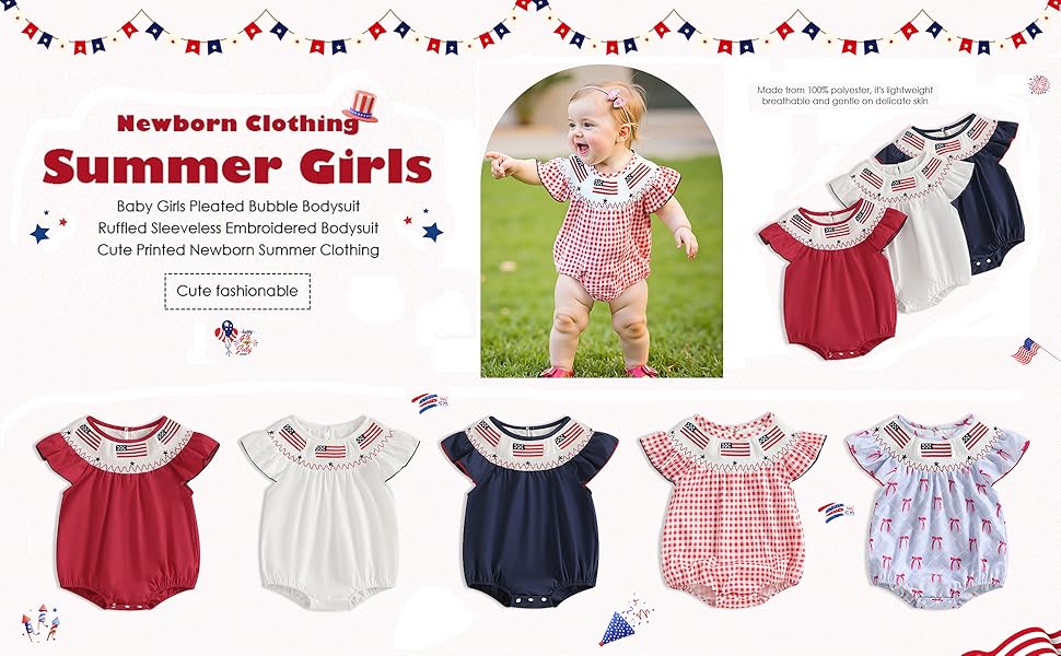 American Flag Bodysuit