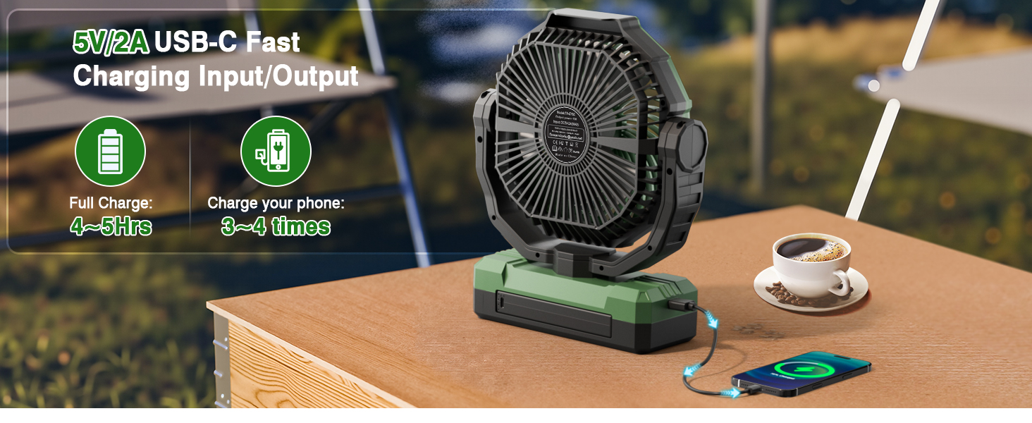 battery operated fan