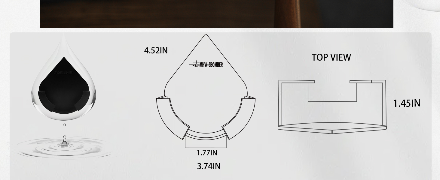 Portafilter Wall Rack Holder