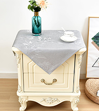 beside table cover