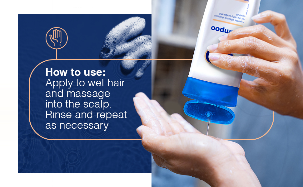 E45 Dermatological Dry Scalp Shampoo 200 ml E45 Shampoo for Dry Scalp