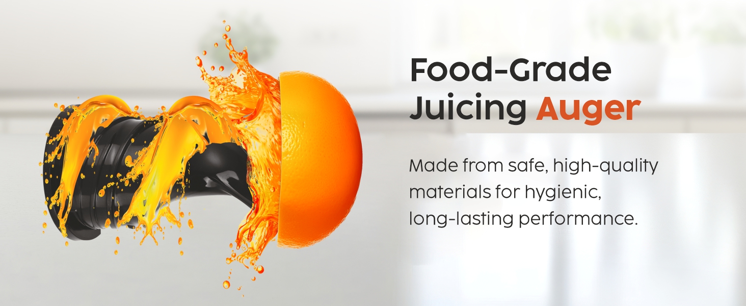 cold press juicer for high juice yield