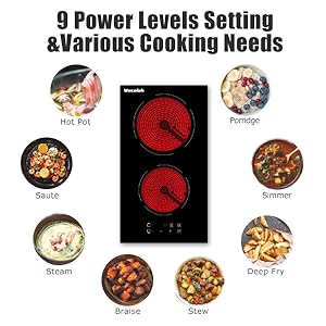 9 Power Levels Setting