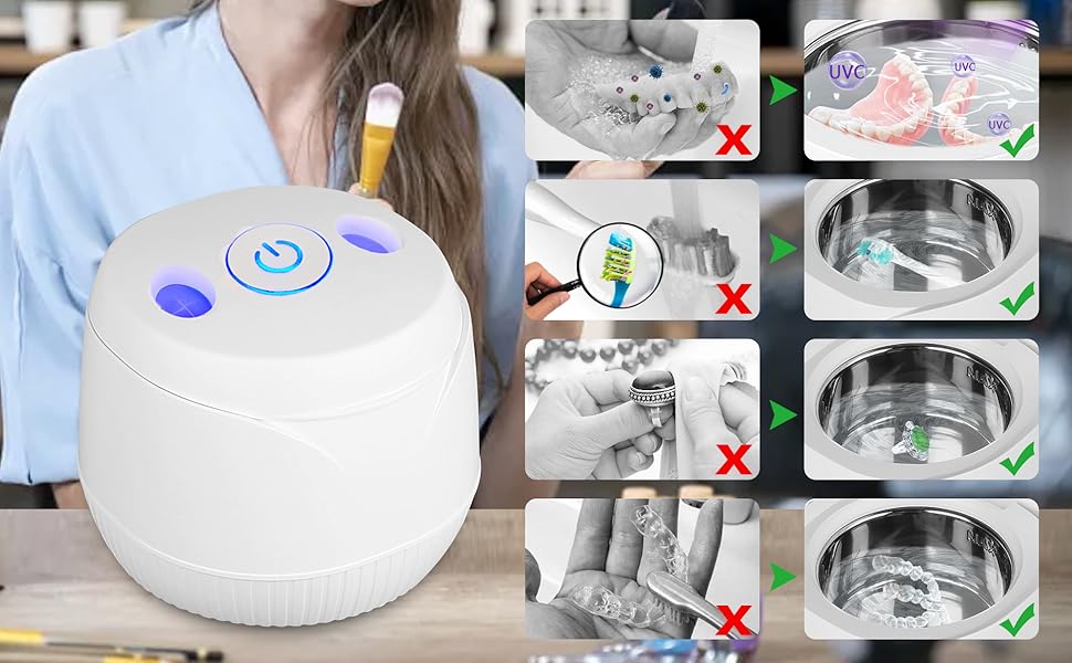 Ultrasonic Retainer Cleaner Machine，45kHz Ultrasonic