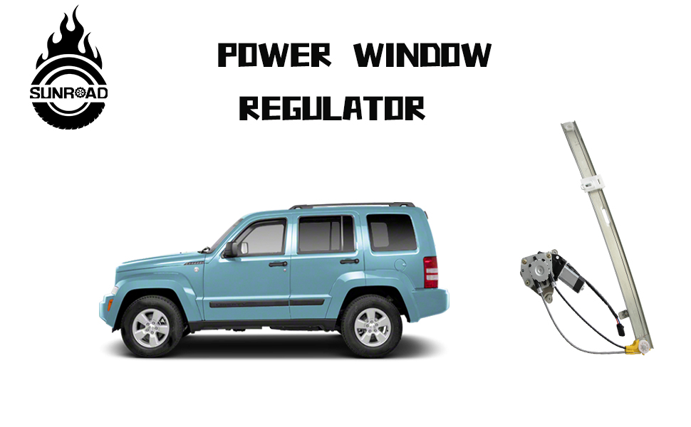 SUNROAD Power Window Lift Regulator & Motor Rear Right