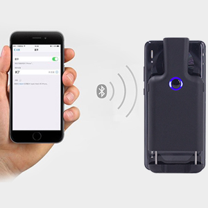 Portable Back Clip Wireless 1D 2D QR Barcode Reader