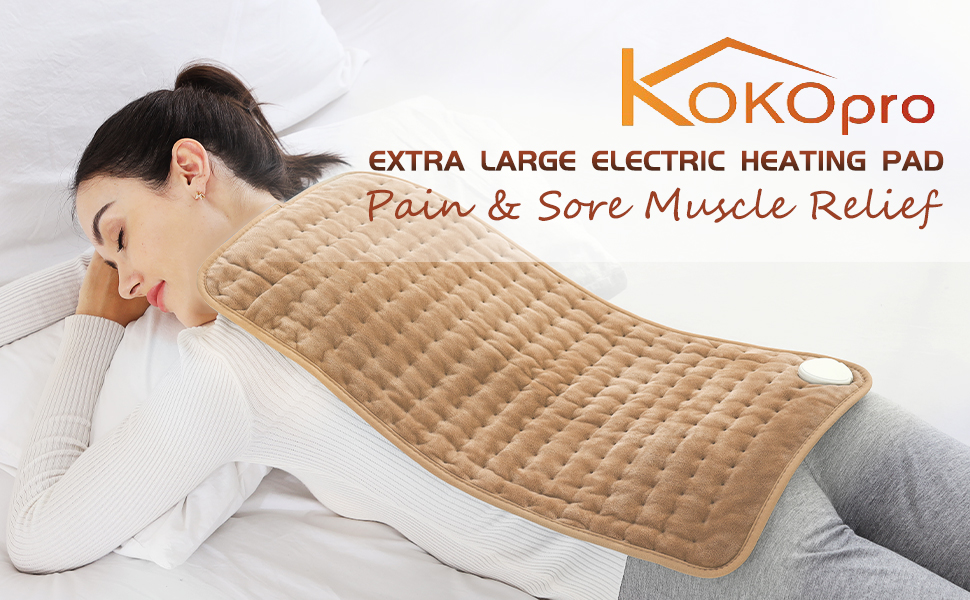 Heating Pad KOKOPRO Electric Heated Neck Shoulder for