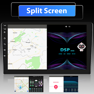 Split screen android radio