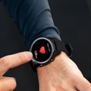 Mibro Smart Watch A2 (Black) - HD Display, Bluetooth Calling, 2ATM Waterproof, 70 Sports Heart Rate