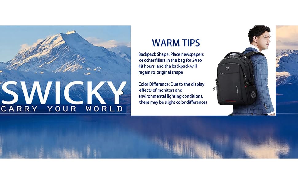 SWICKY Laptop Backpack