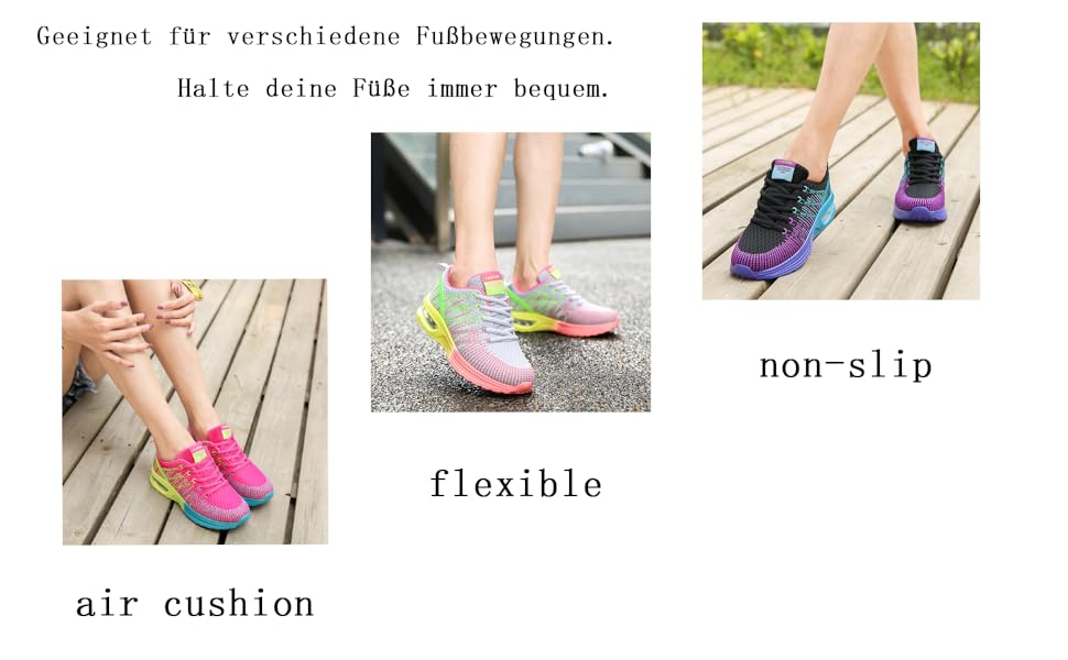 fitness jogging laufen joggen gym air atmungsaktiv leichte neoker turnschuhe damen laufschuhe