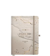 Lebenskompass Kalender 2025 Buchkalender A4 - Schöner Wochenkalender