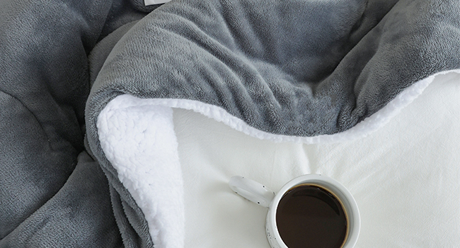 CHOSHOME Blanket Sherpa Fleece Throw Blanket for Bed Warm Blankets for Winter 
