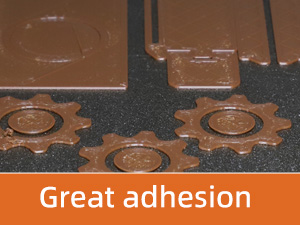 ABS Filament 1.75mm, ABS 1kg Spool (2.2lbs),3D Printer Filament,Dimensional Accuracy +/- 0.03 mm, Fit Most FDM Printer-Red 17 Great adhesion