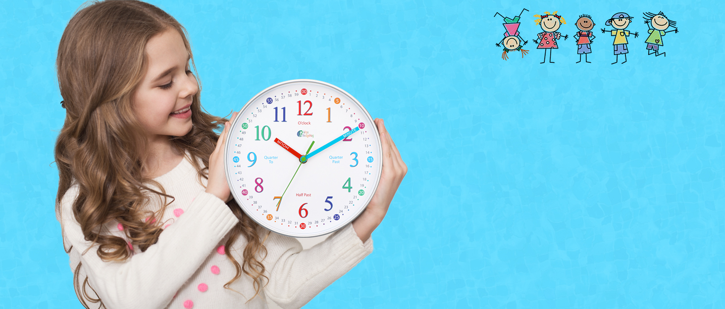 WISE HEDGEHOG Learning Clock Bundle Large Demonstration