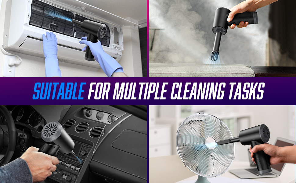 Compressed Air Duster Keyboard Cleaner Electric Air