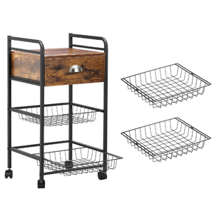 Rolling Storage Shelves