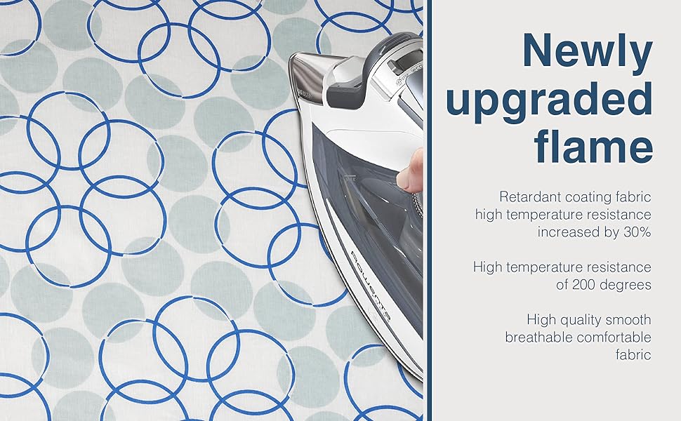 SUNKLOOF Extra Wide Ironing Board Cover and Pad,18X49