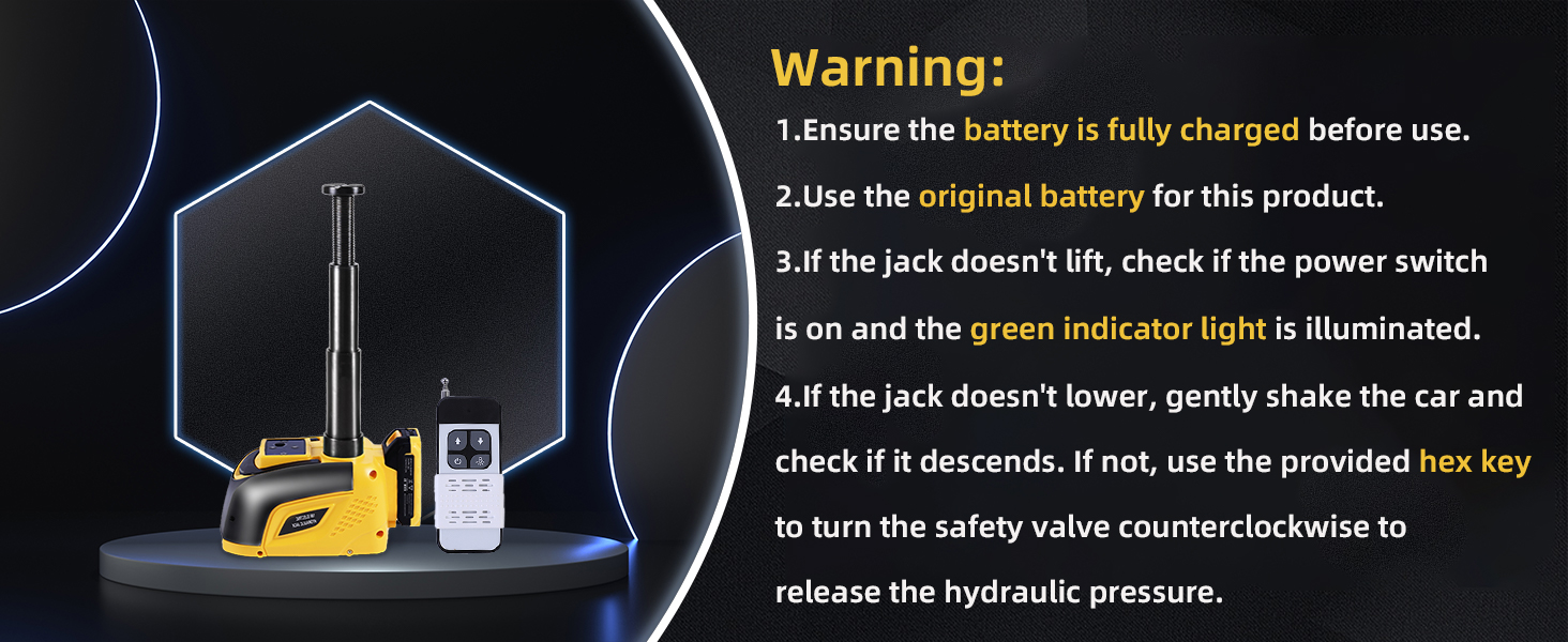 Electric Car Jack
