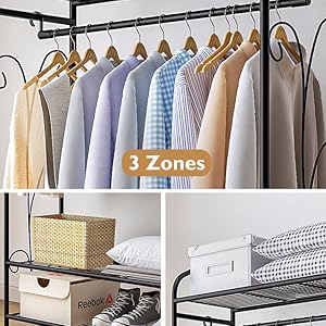 Stand Appendiabiti Da Terra Porta Abiti In Metallo Armadio Aperto Con Ripiani Appendiabiti Vintage Metallico Porta Abiti Da Camera Ingresso 14 Portant