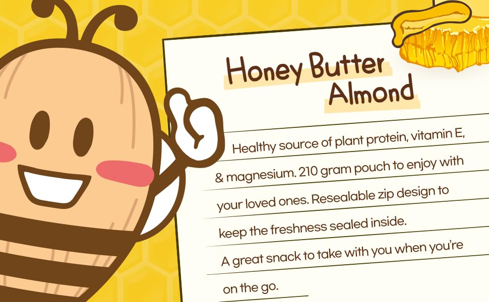 HBAF HONEY BUTTER ALMOND KOREA