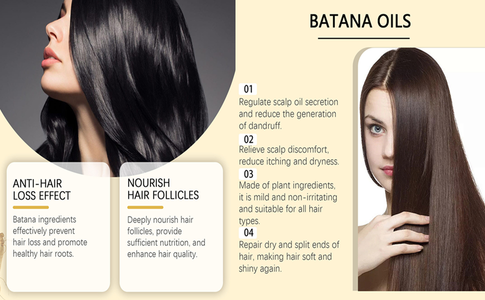 2024 New 4-in-1 Liquid Batana Oil for Hair Growth, with Rosemary, Pumpkin Seed Oil, Castor Oil