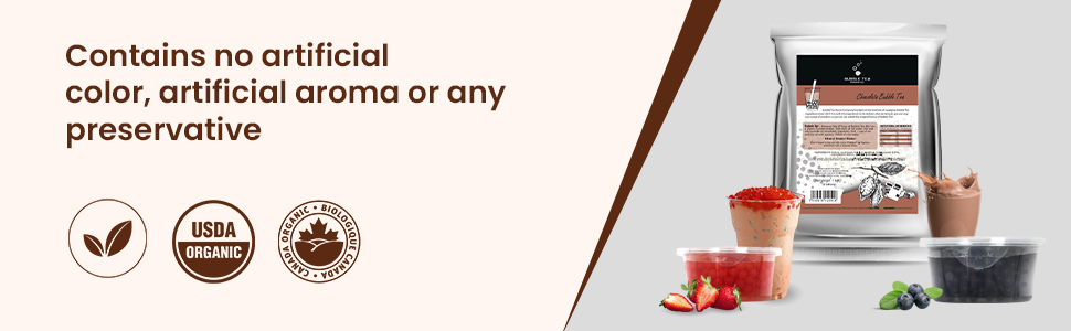 Chocolate Bubble Tea powder Kit