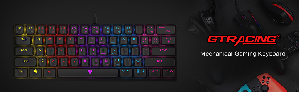 mechanical keyboard 60 percent gamer