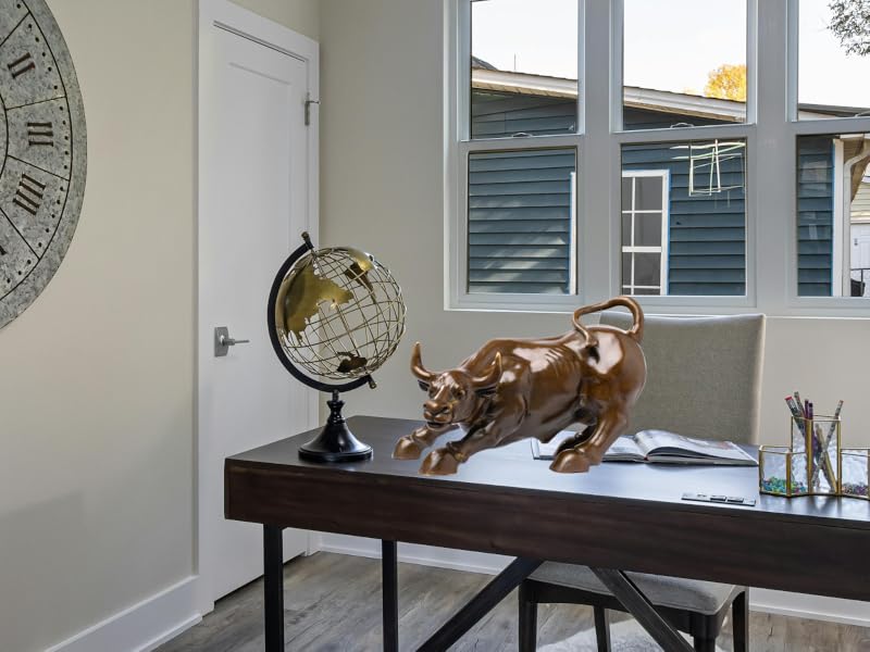 brass artmoulin brass wall street bull statue