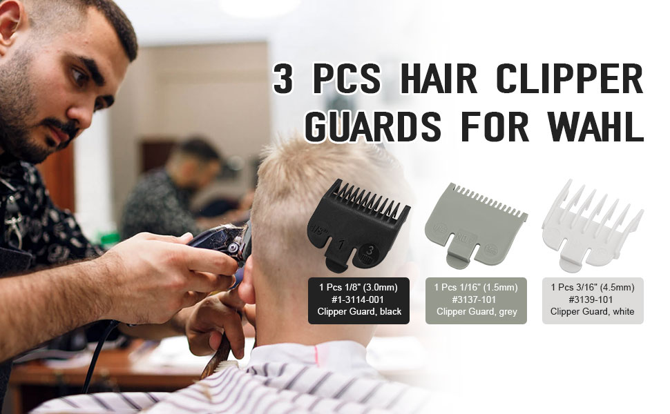 専用　Mサイズ Amazon.com: Guard Replacement for Wahl Clipper Guards Set