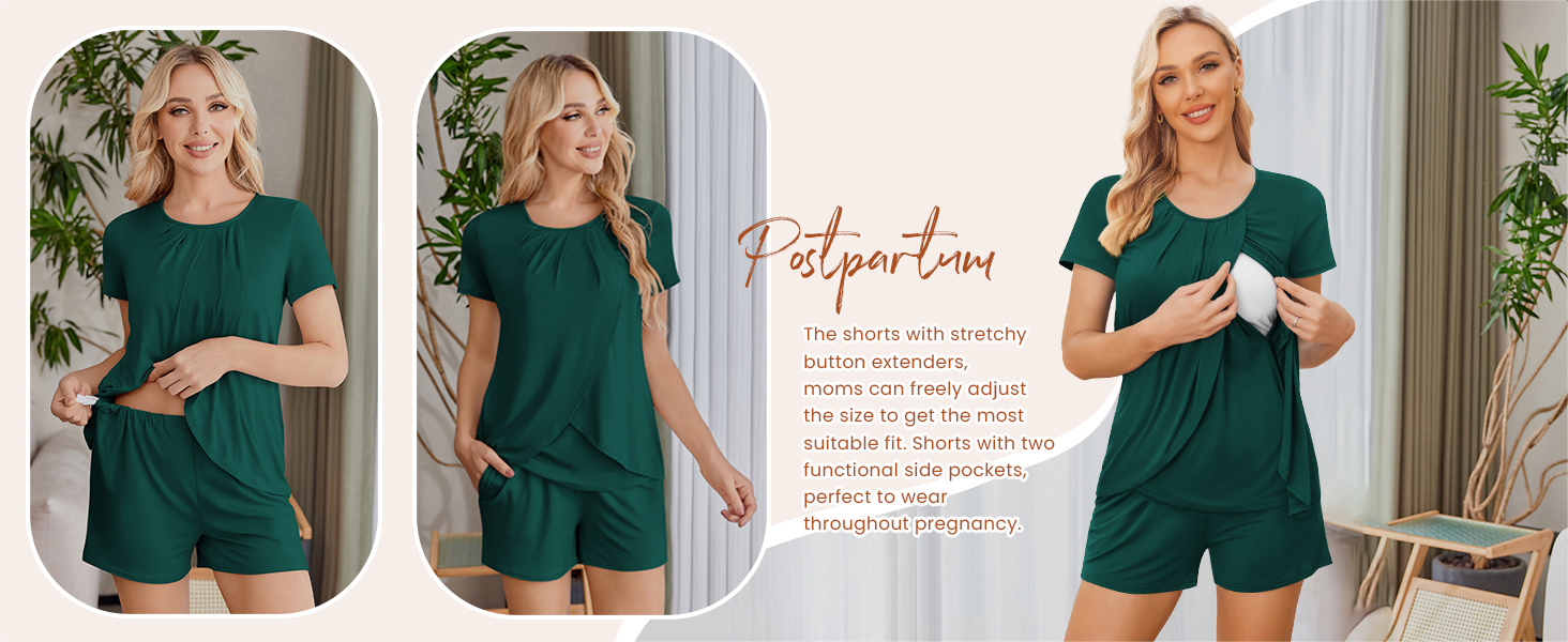postpartum pajamas