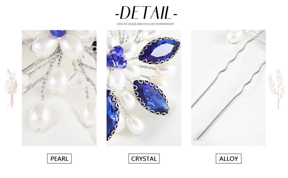 haarnadeln hochzeit perlen