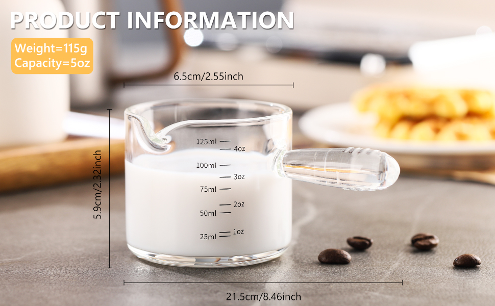 Espresso Ceramics Measuring Cup