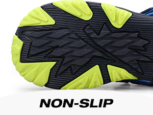 UOVO Boys Sandals Closed Toe Outdoor Sandals Trekking Hiking Sandals Athletic Summer Shoes Size 7 Toddler to 5 Big Kids 9 NON-SLIP